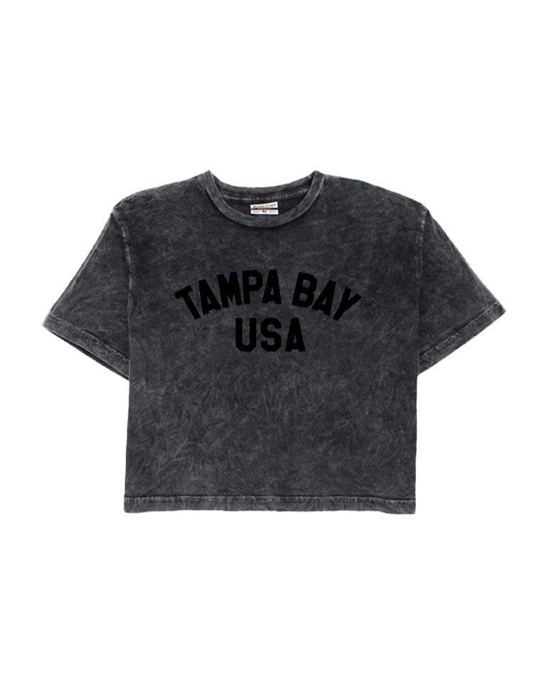 Tampa Bay USA Cropped Tee