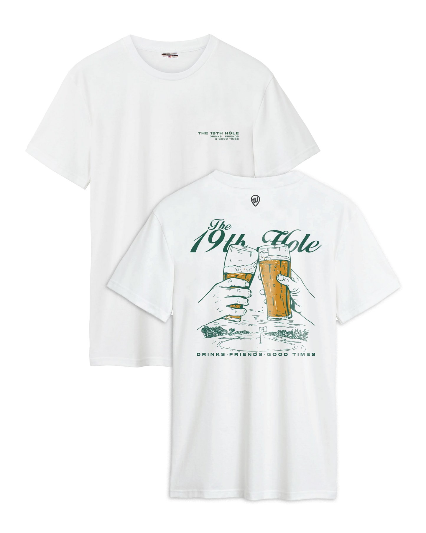 The 19th Hole Cotton Tee