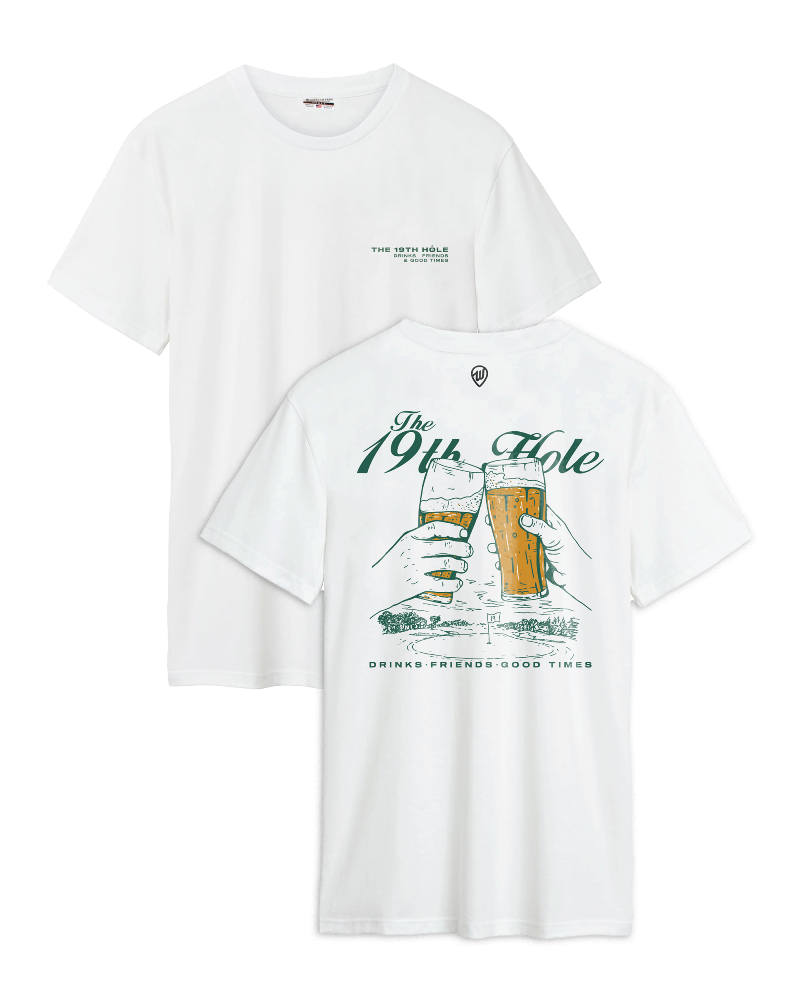 The 19th Hole Cotton Tee