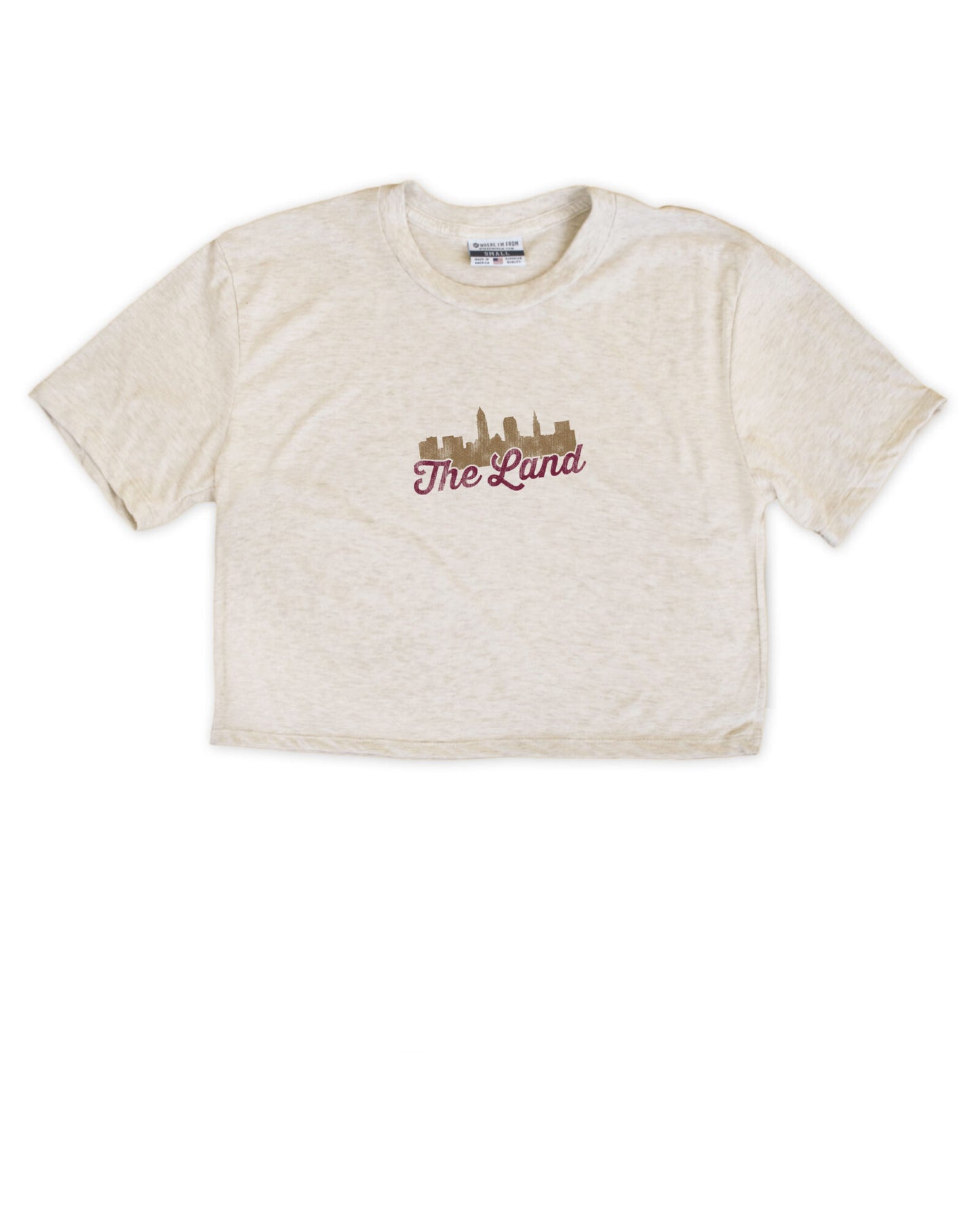 The Land Skyline Cropped Tee