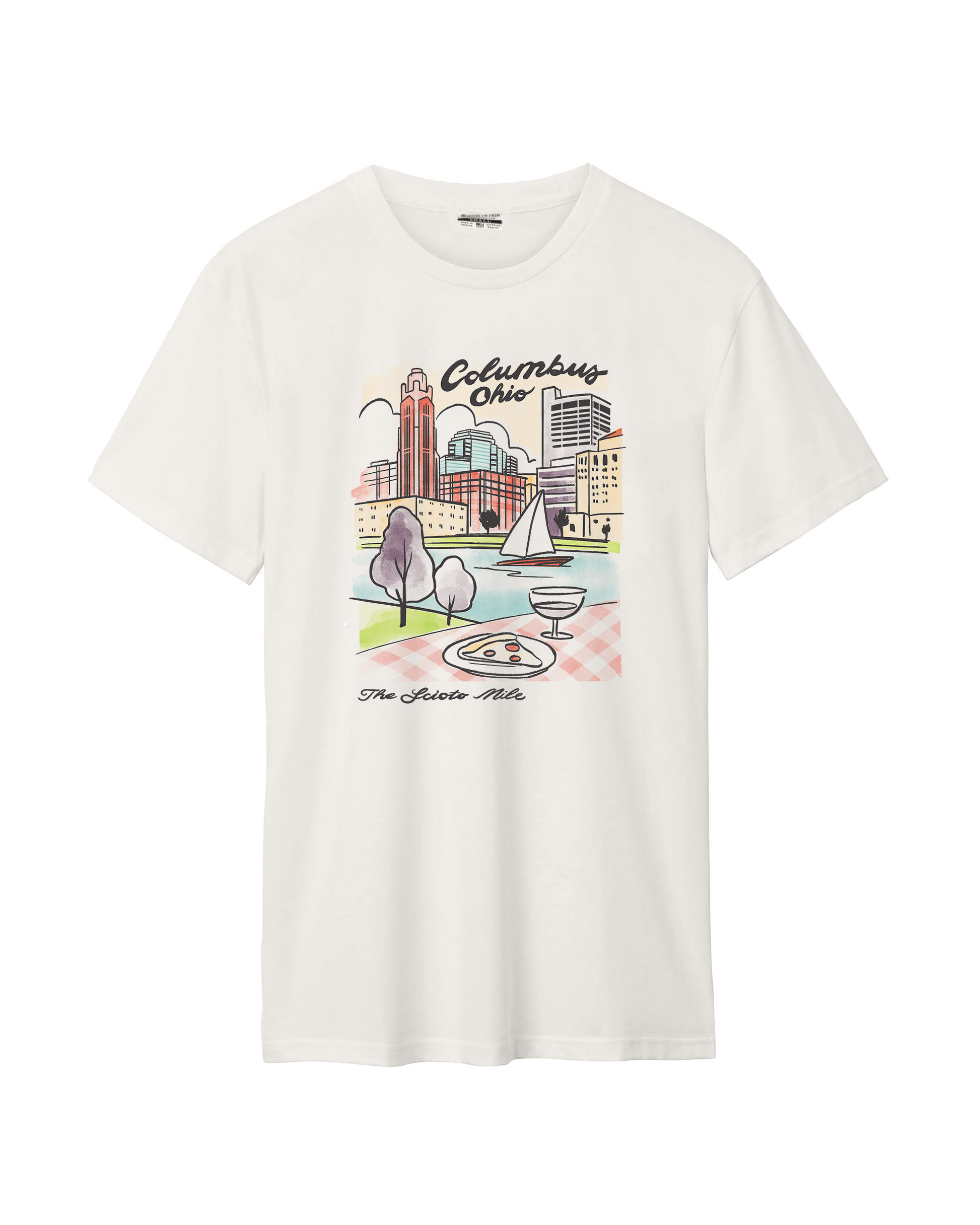 The Scioto Mile Cotton Tee
