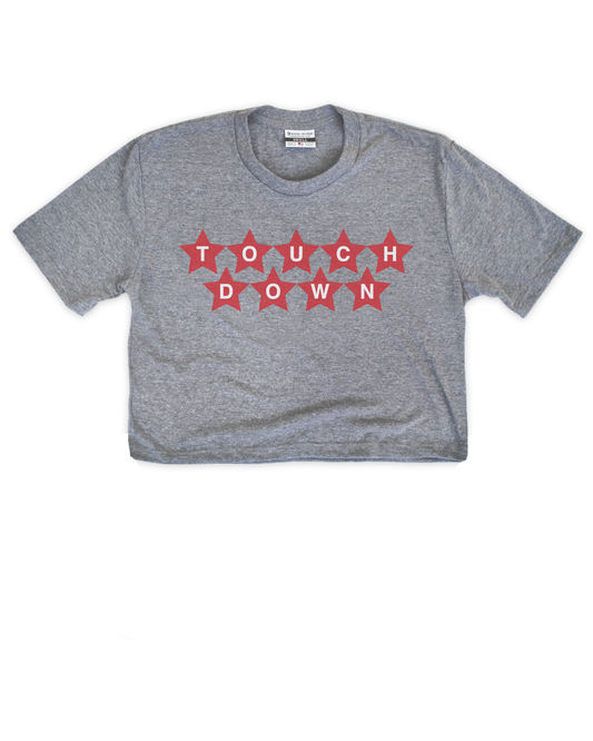 Touchdown Stars Cropped Tee