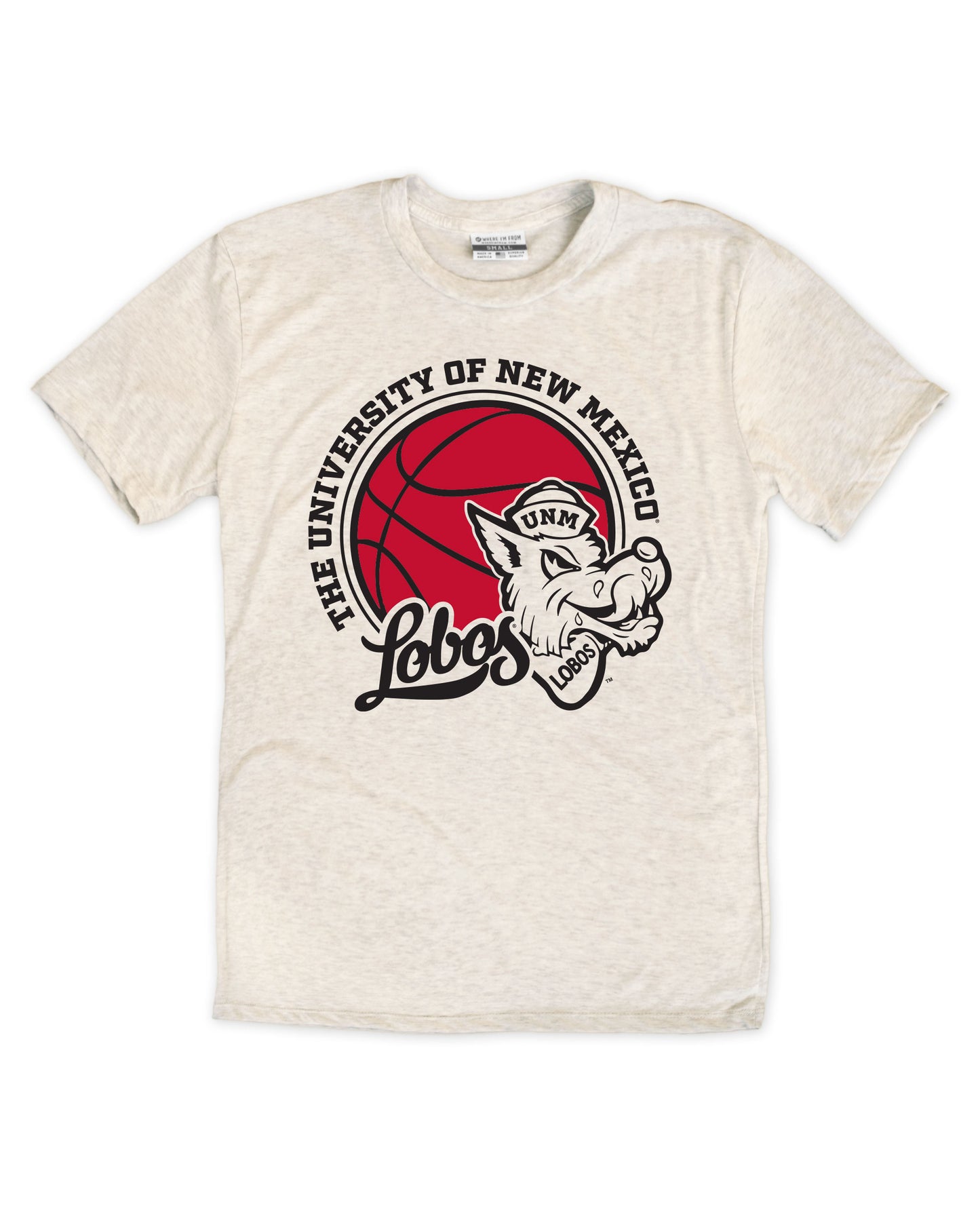 UNM Lobos Basketball Tee