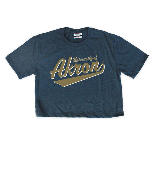 University of Akron Cropped Tee