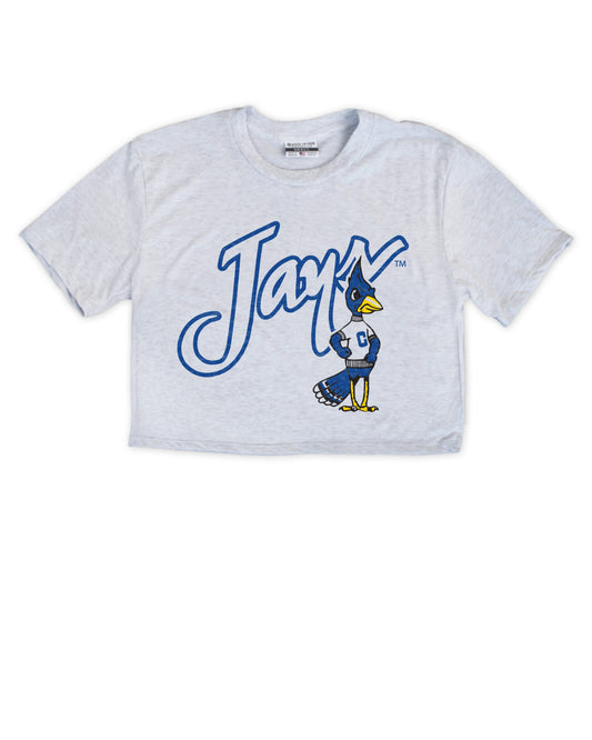 Creighton Bluejays Vintage Cropped Tee