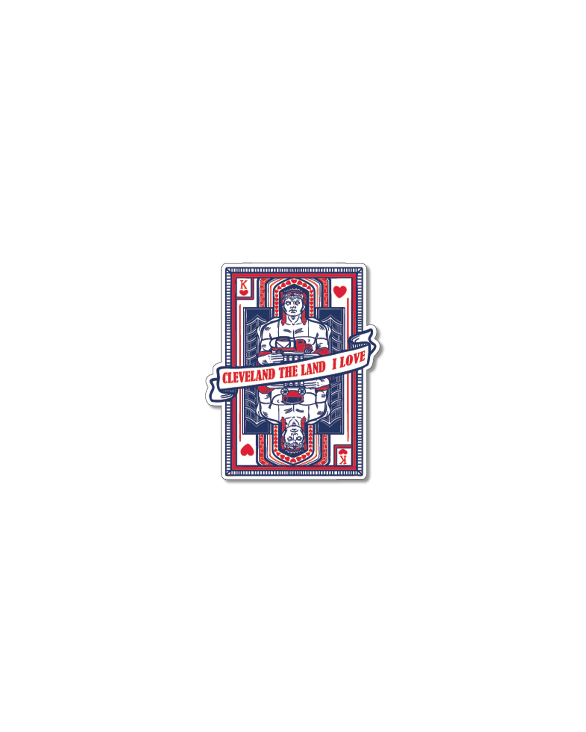 Cle The Land I Love Guardian Sticker