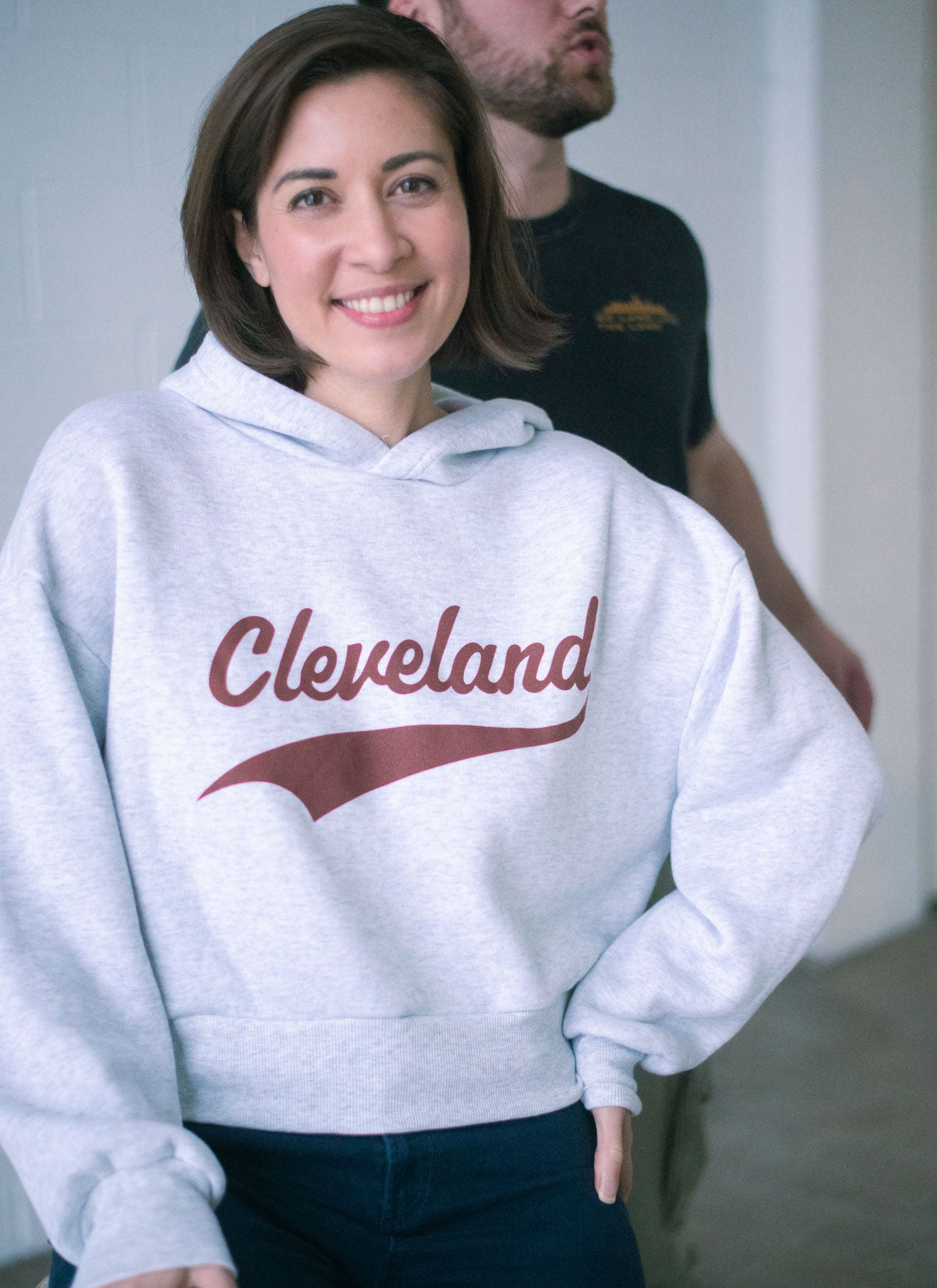 Cleveland Underline Pullover Hoodie