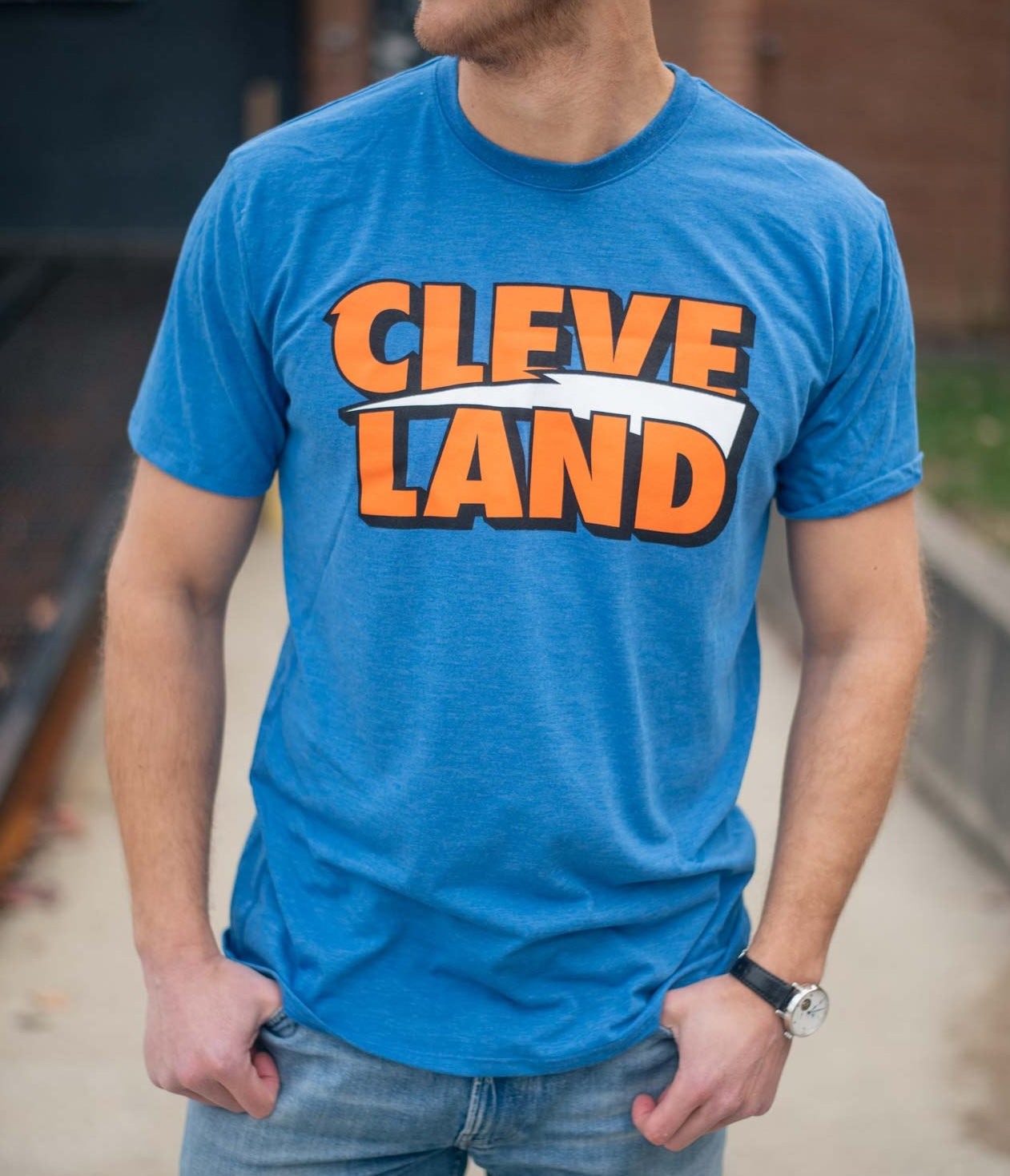 Cleve Land Swoosh Tee