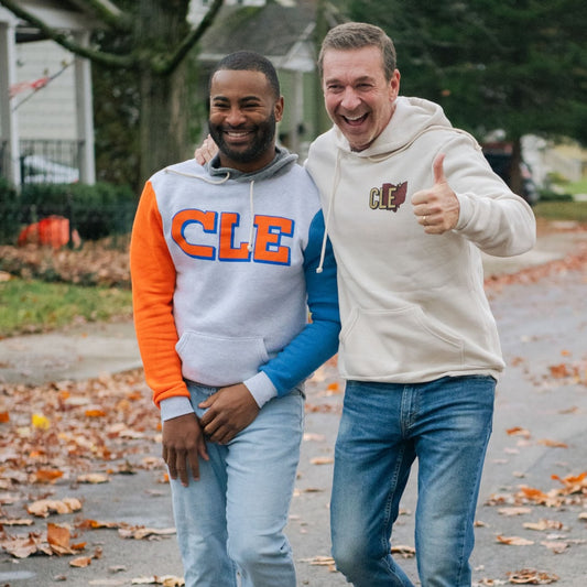 CLE Shadow Retro Quad Hoodie