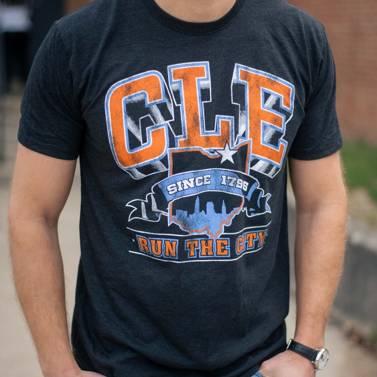 Cle Run The City Tee