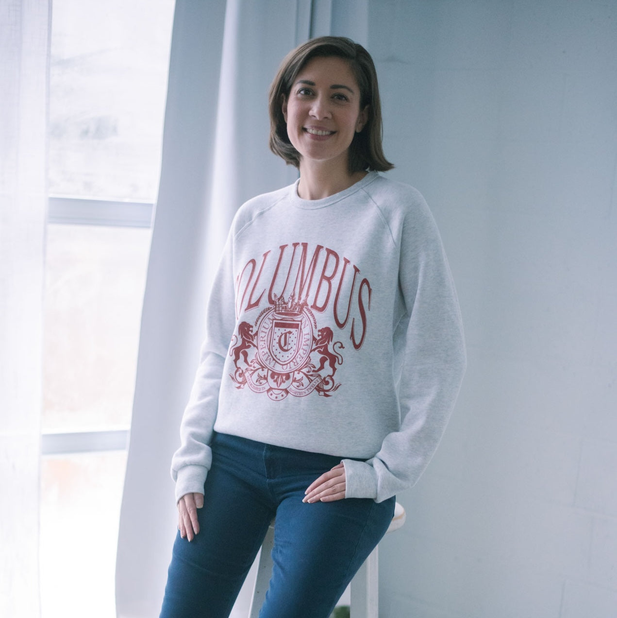 Columbus Crest Crew Sweatshirt
