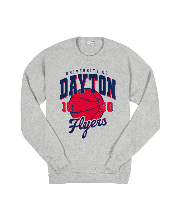 University of Dayton Flyers 1850 Basketball Crew Sweatshirt