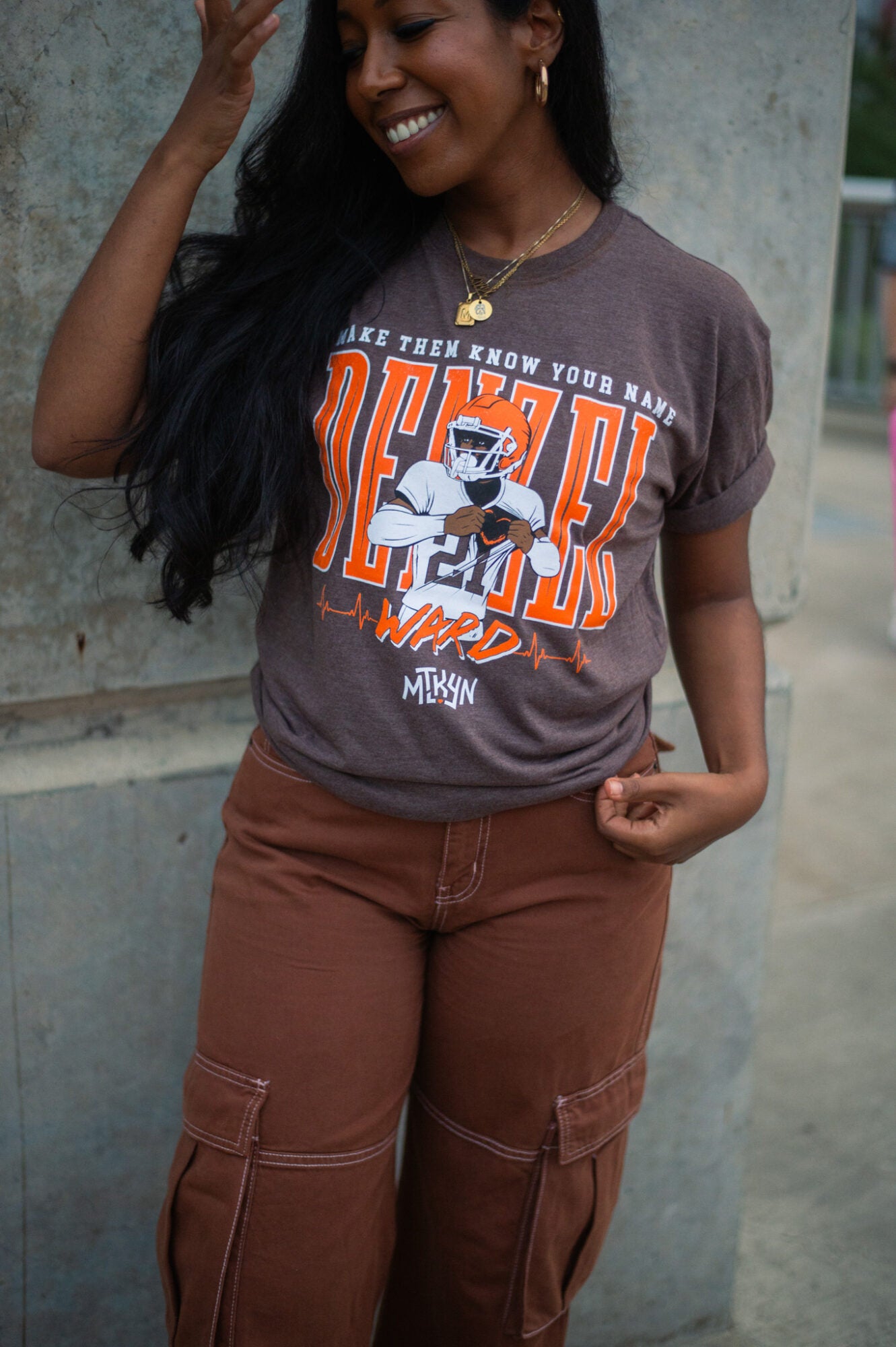 Denzel Ward Make Them Know Your Name Tee