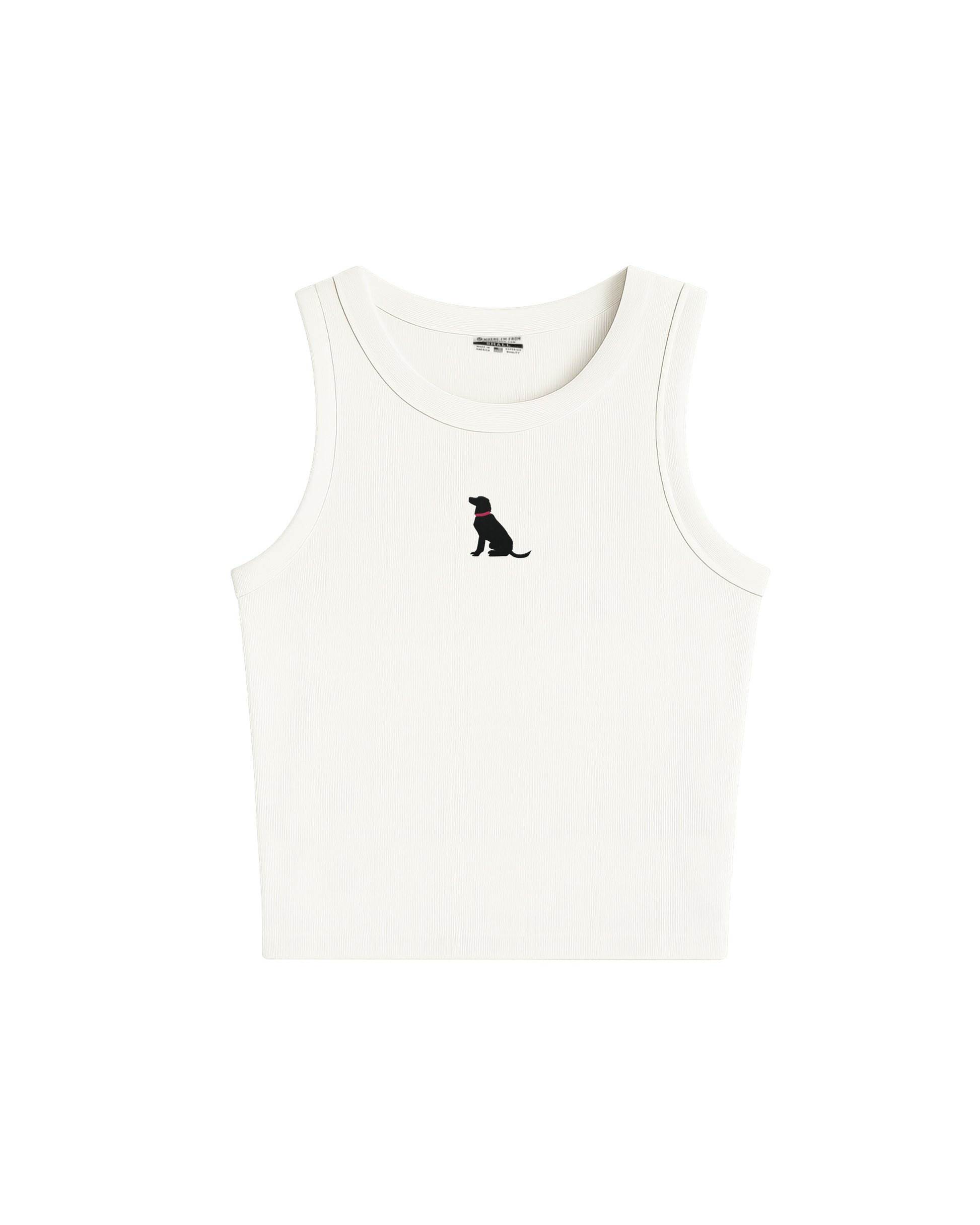 Scout Embroidered High Neck Tank