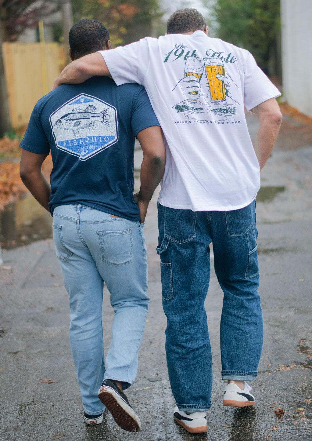 Ohio Fish Anchor Patch Tee