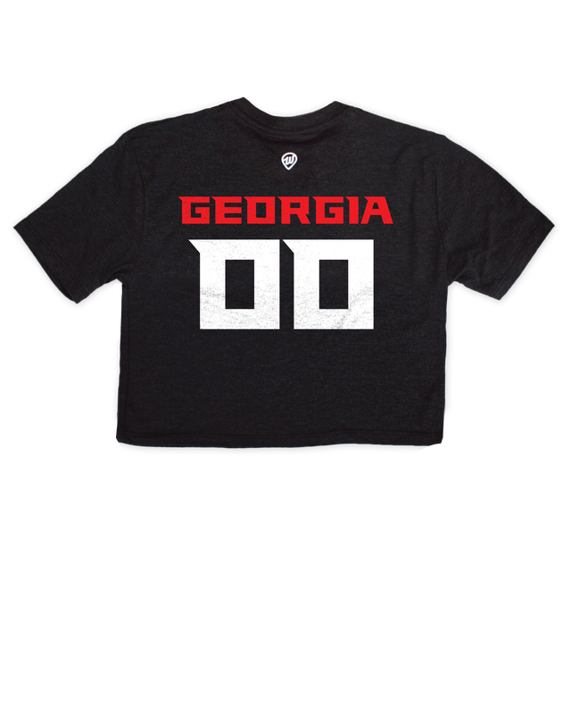 Atlanta Jersey Cropped Tee