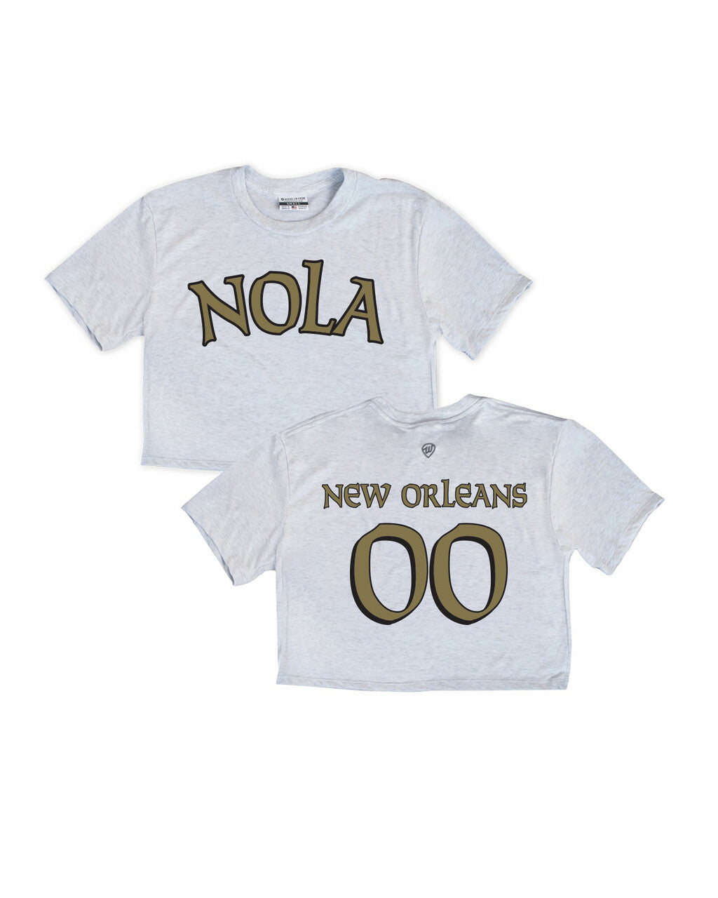 Nola Jersey Cropped Tee