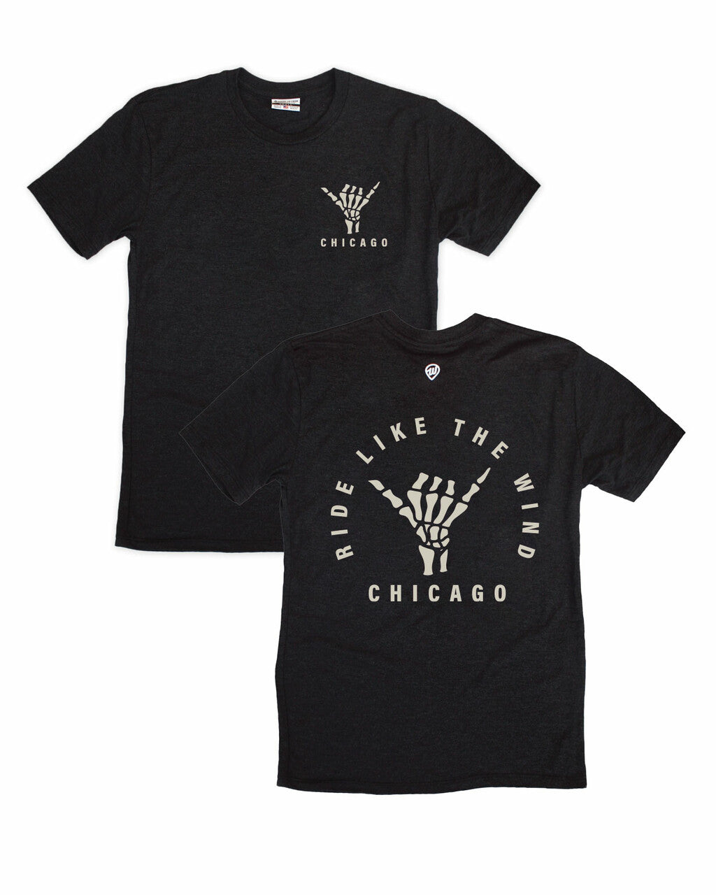 Chicago Ride Like The Wind Front/Back Tee