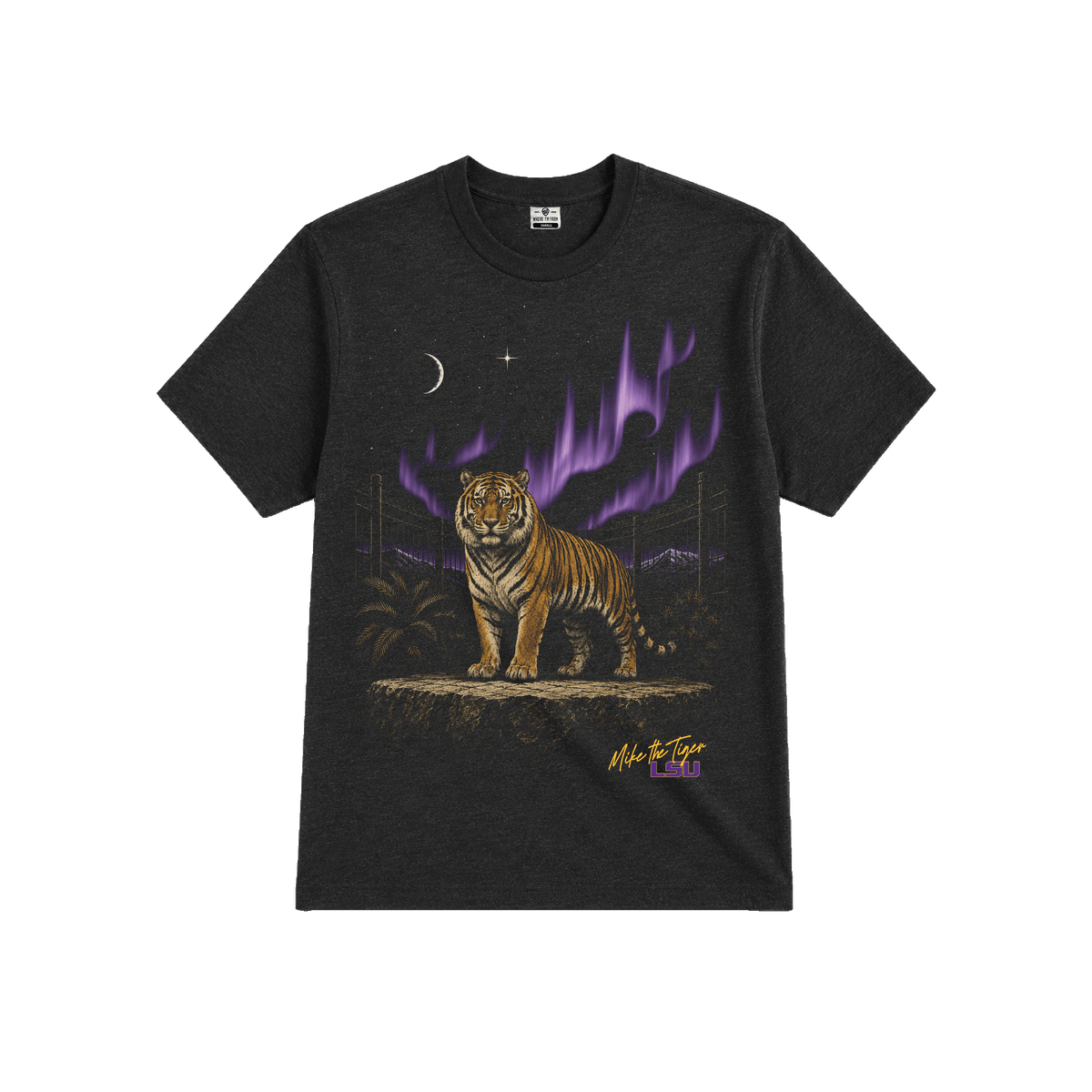 LSU Northern Lights Tiger Tee