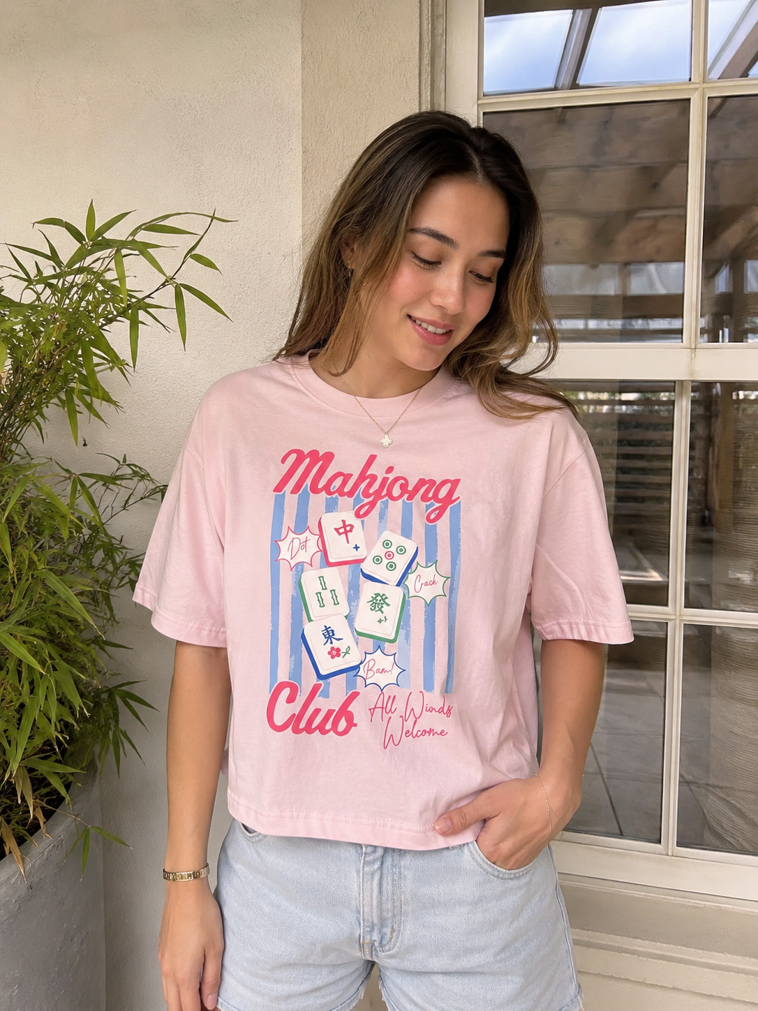 Mahjong Club Easy Tee