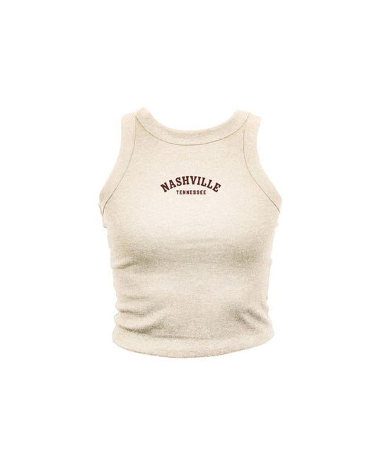 Nashville Tennessee Arch Cropped Tank