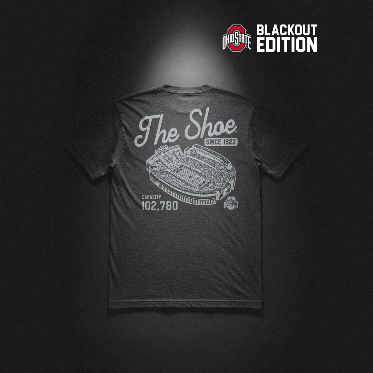 Ohio State The Shoe Blackout Edition Tee