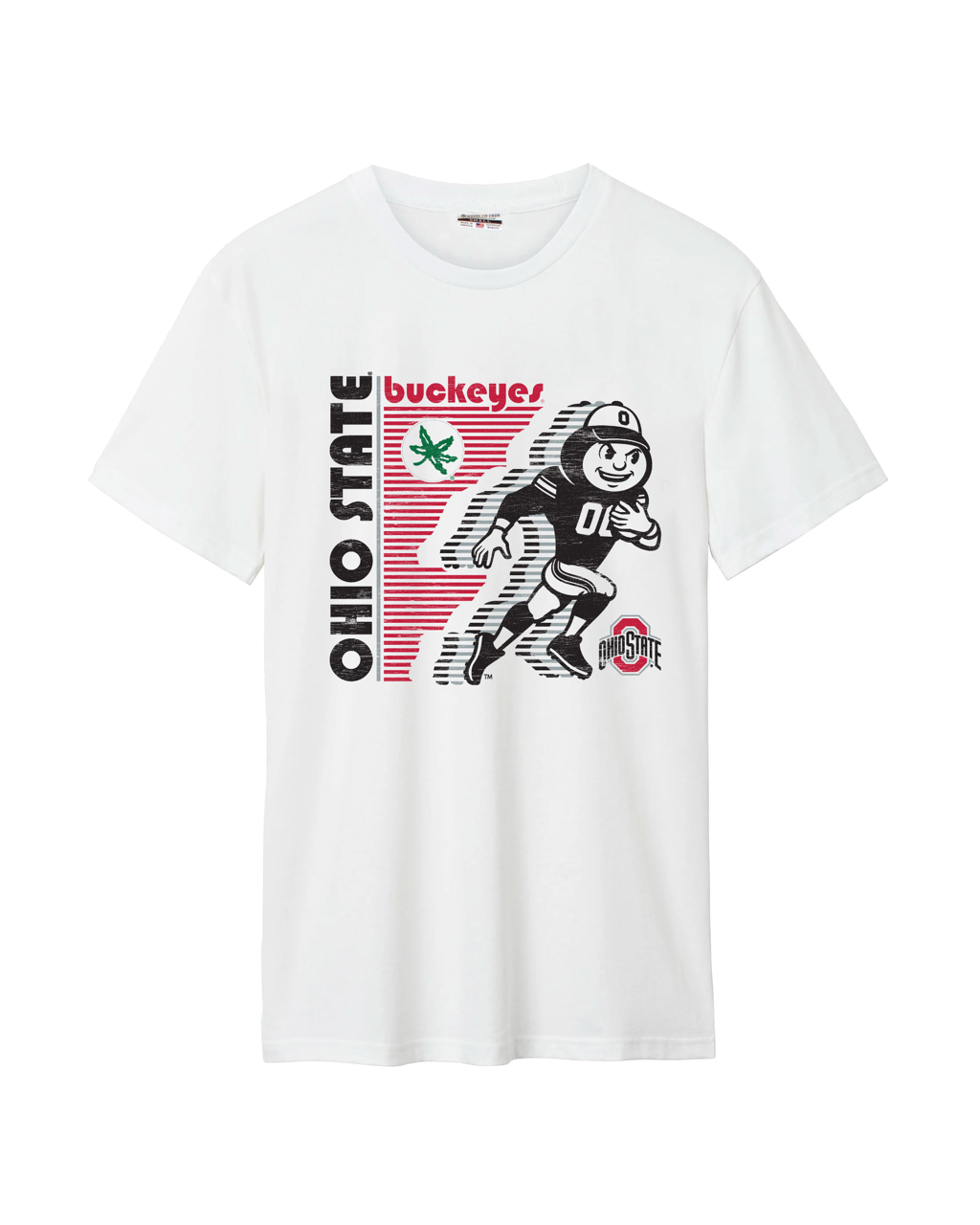 Ohio State Brutus Retro Runner Tee