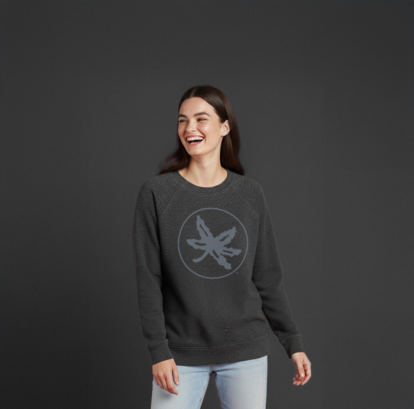 OSU Helmet Decal Crew Sweatshirt