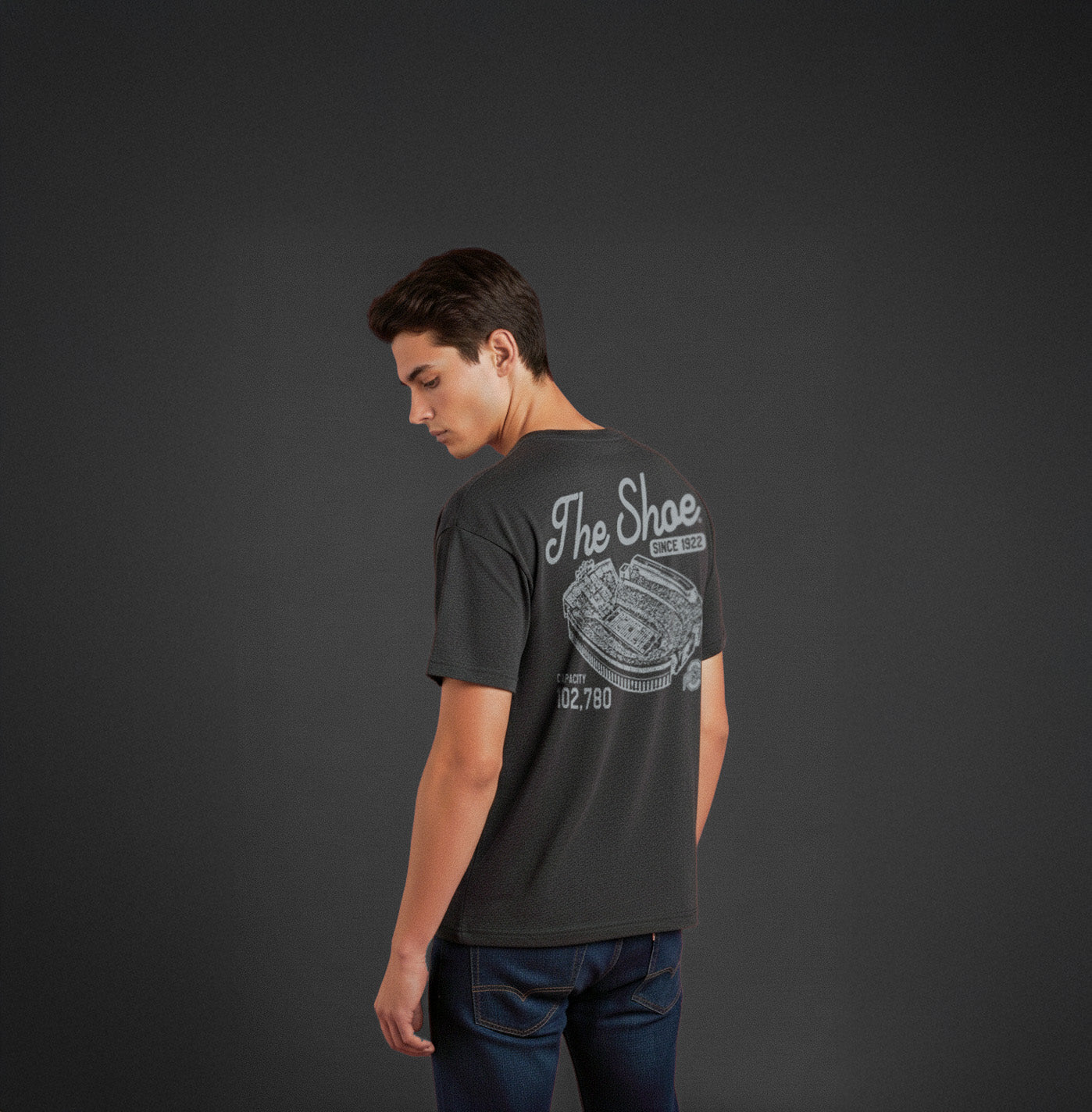 Ohio State The Shoe Blackout Edition Tee