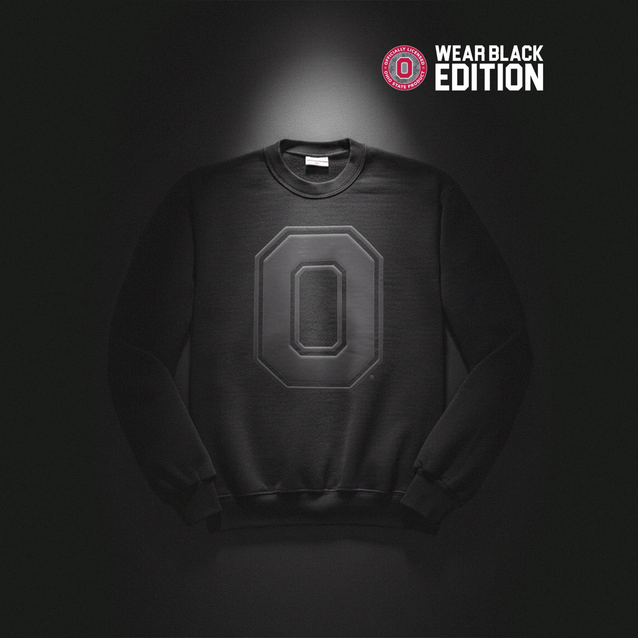 Block O Wear Black Edition Cotton Crew Sweatshirt