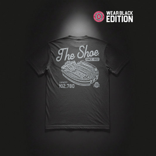 Ohio State The Shoe Blackout Edition Tee