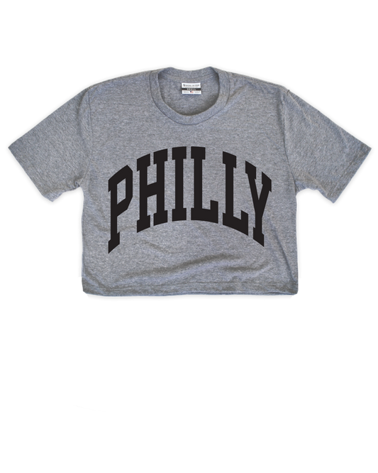 Philly Oversized Cropped Tee
