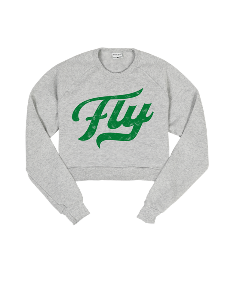 Philadelphia Fly Cropped Crew Sweatshirt