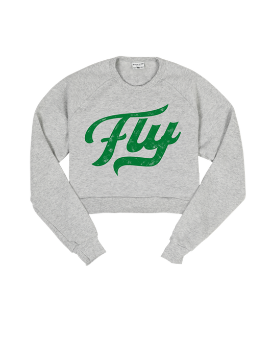 Philadelphia Fly Cropped Crew Sweatshirt
