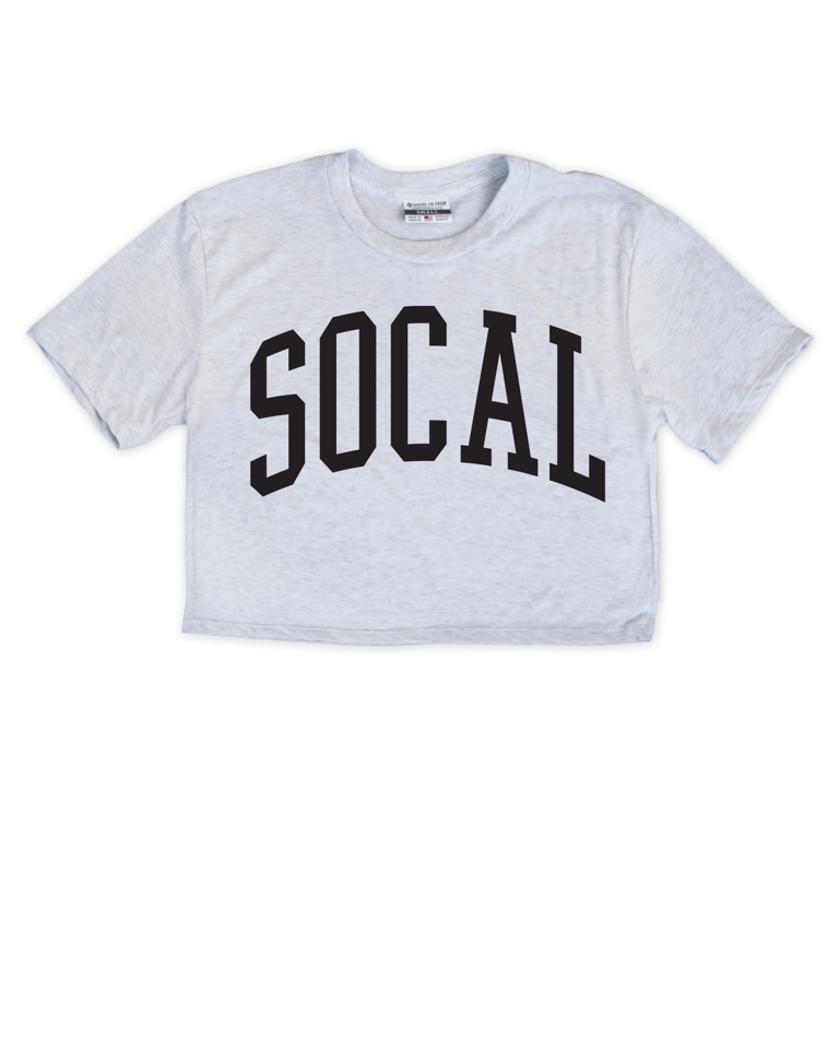 SOCAL Oversized Cropped Tee
