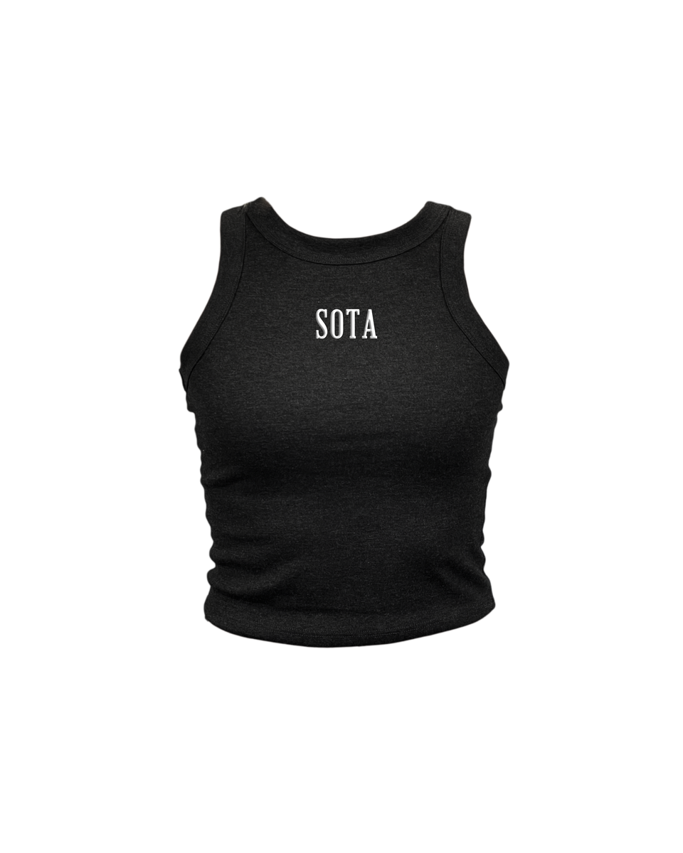 SOTA Embroidered High Neck Tank
