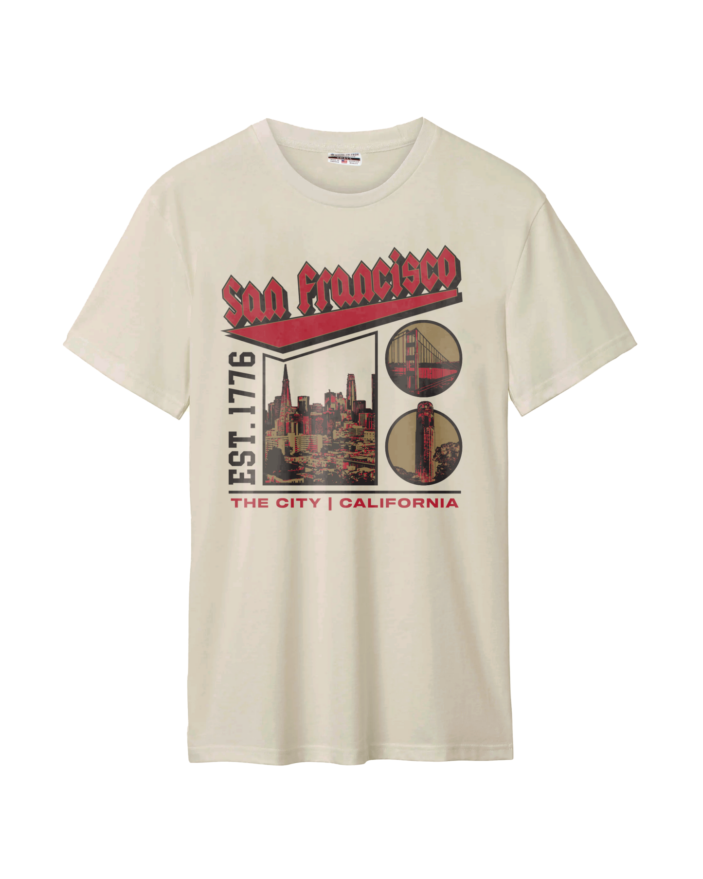 SF Collage Cotton Tee