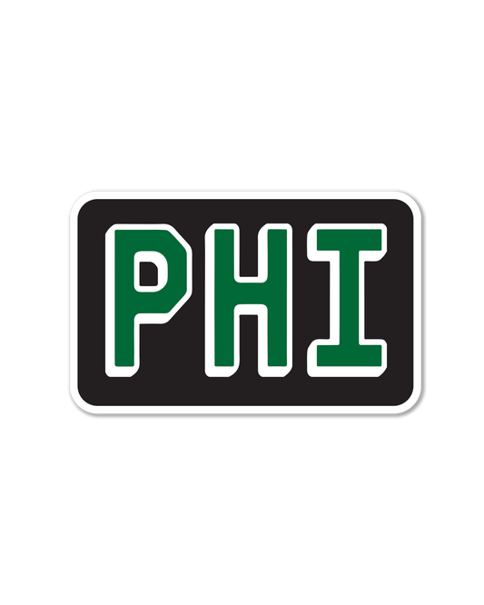 PHI Sticker