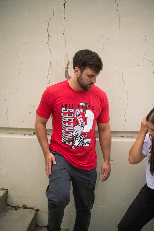 Caleb Downs Ohio State Ball Hawk Tee