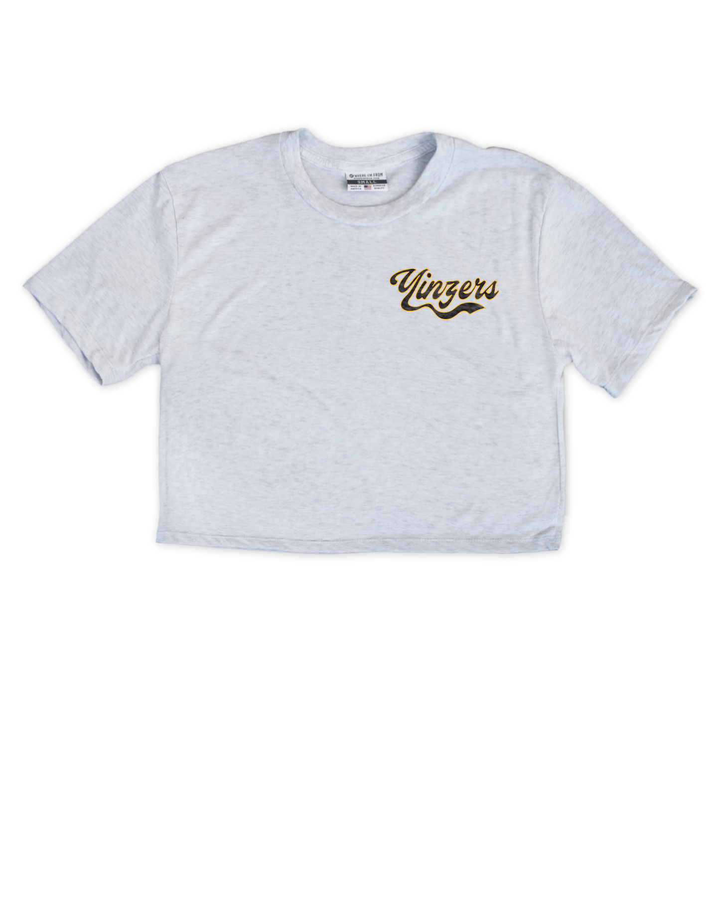 Yinzer Front/Back Cropped Tee