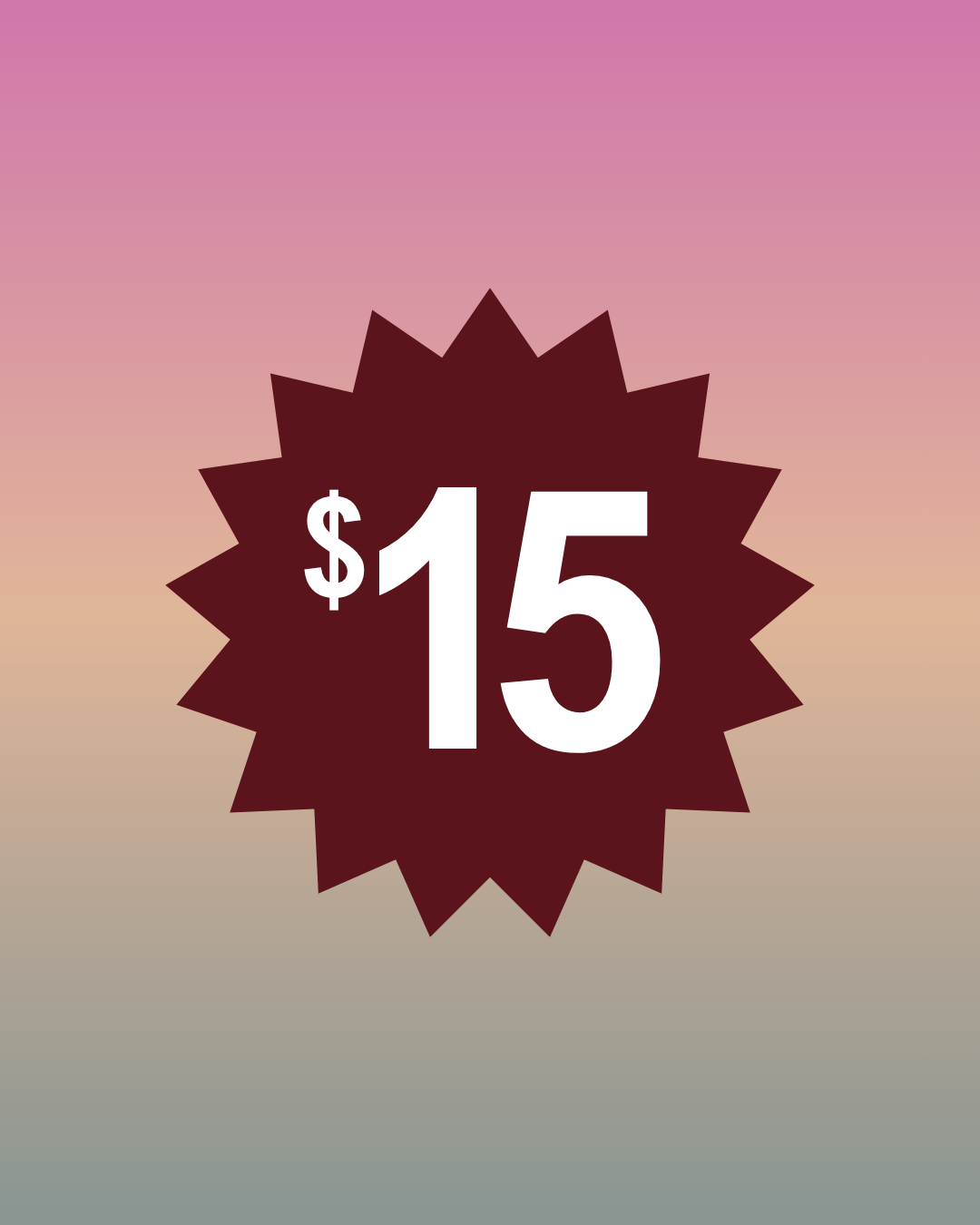 $15 [ Warehouse Sale ]