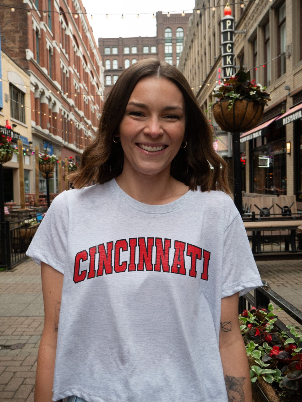 Crop Tees [ Cincinnati Womens ]