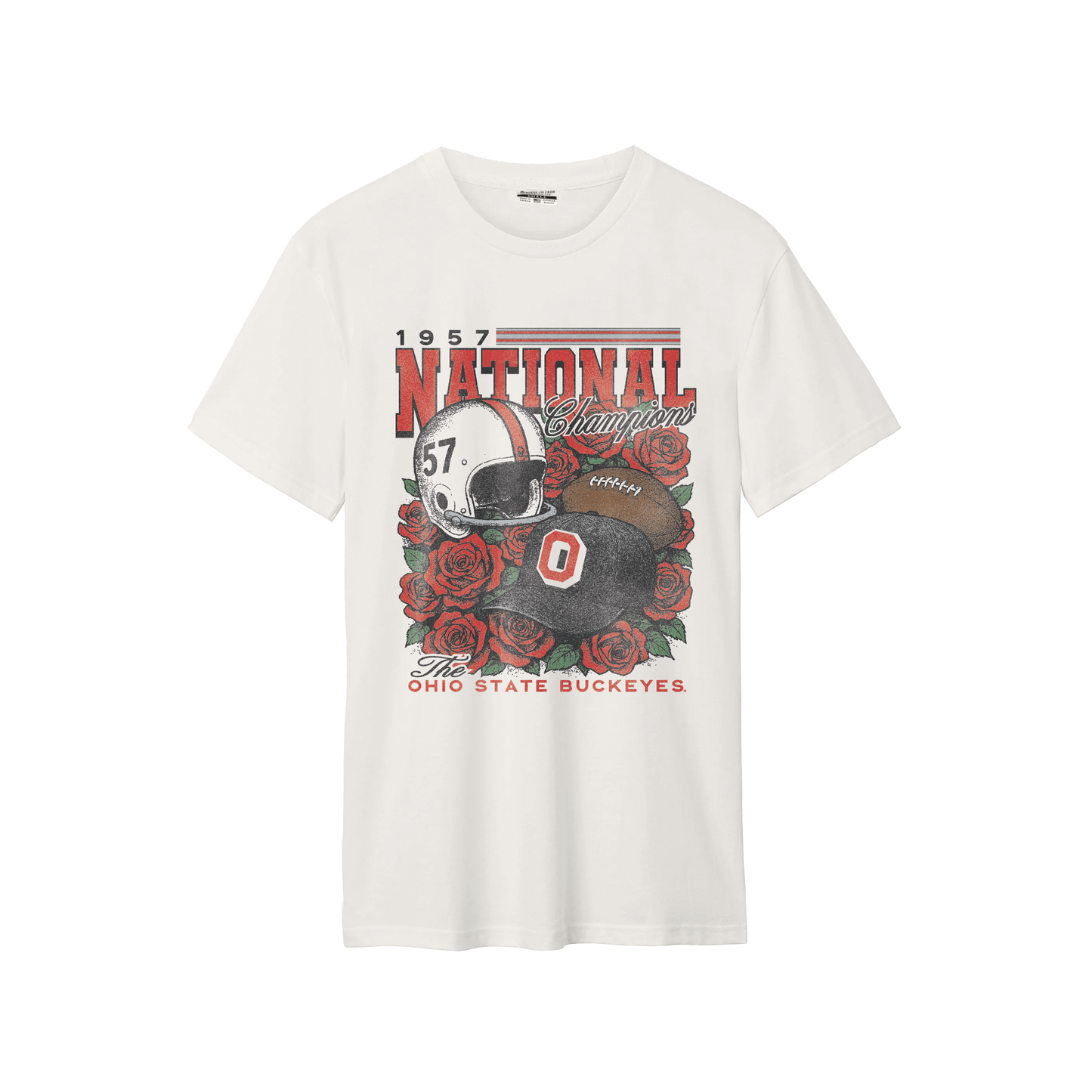 OSU National Champs Roses Cotton Tee