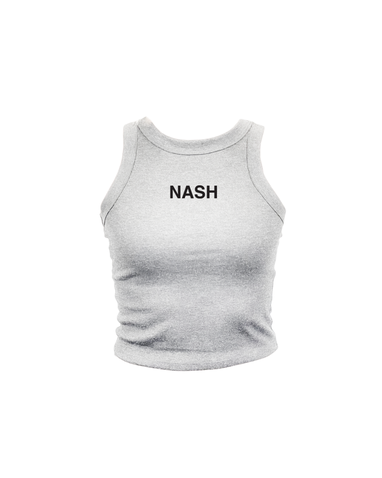 Nash Embroidered High Neck Tank