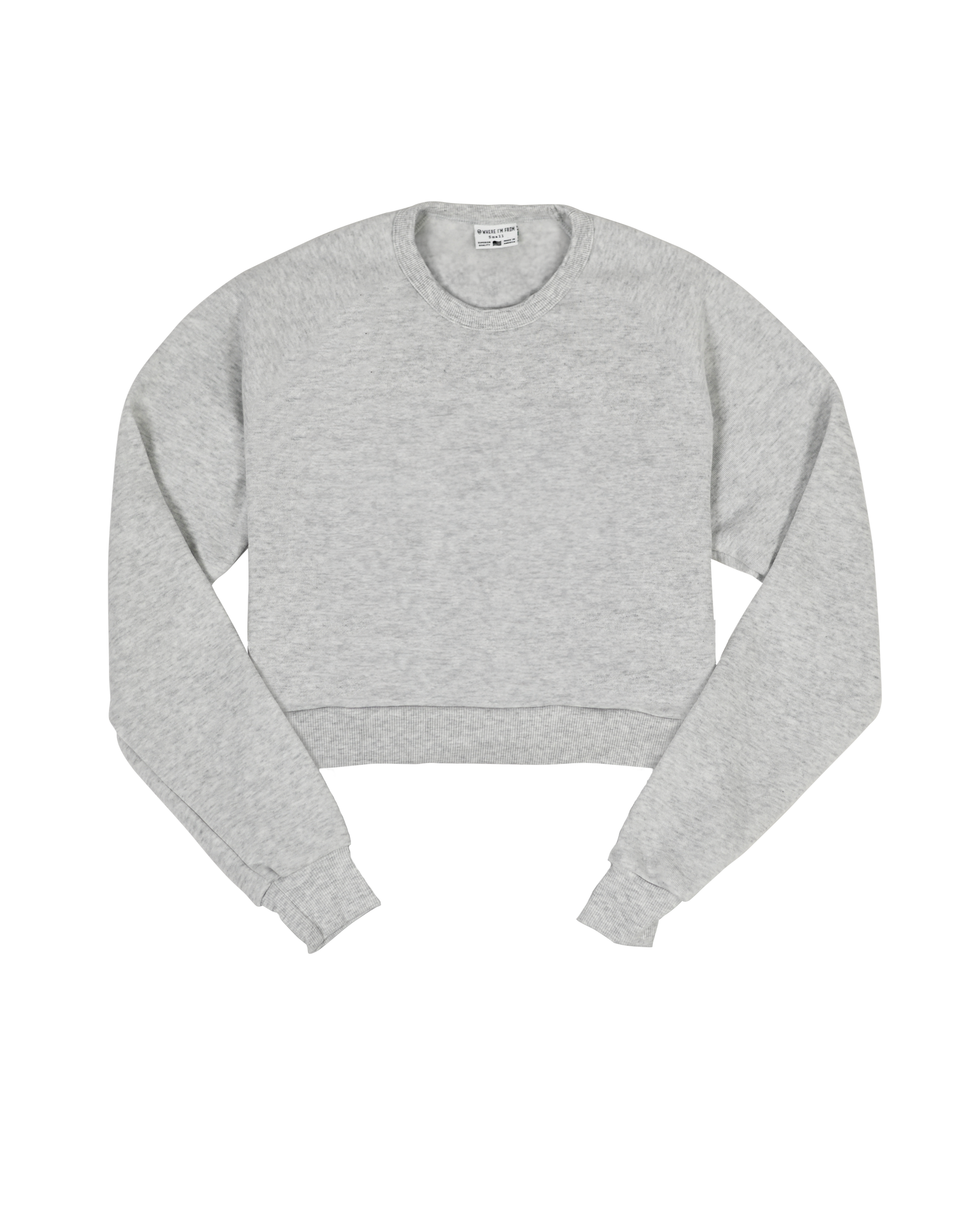 Essentials Cropped Crew Sweatshirt
