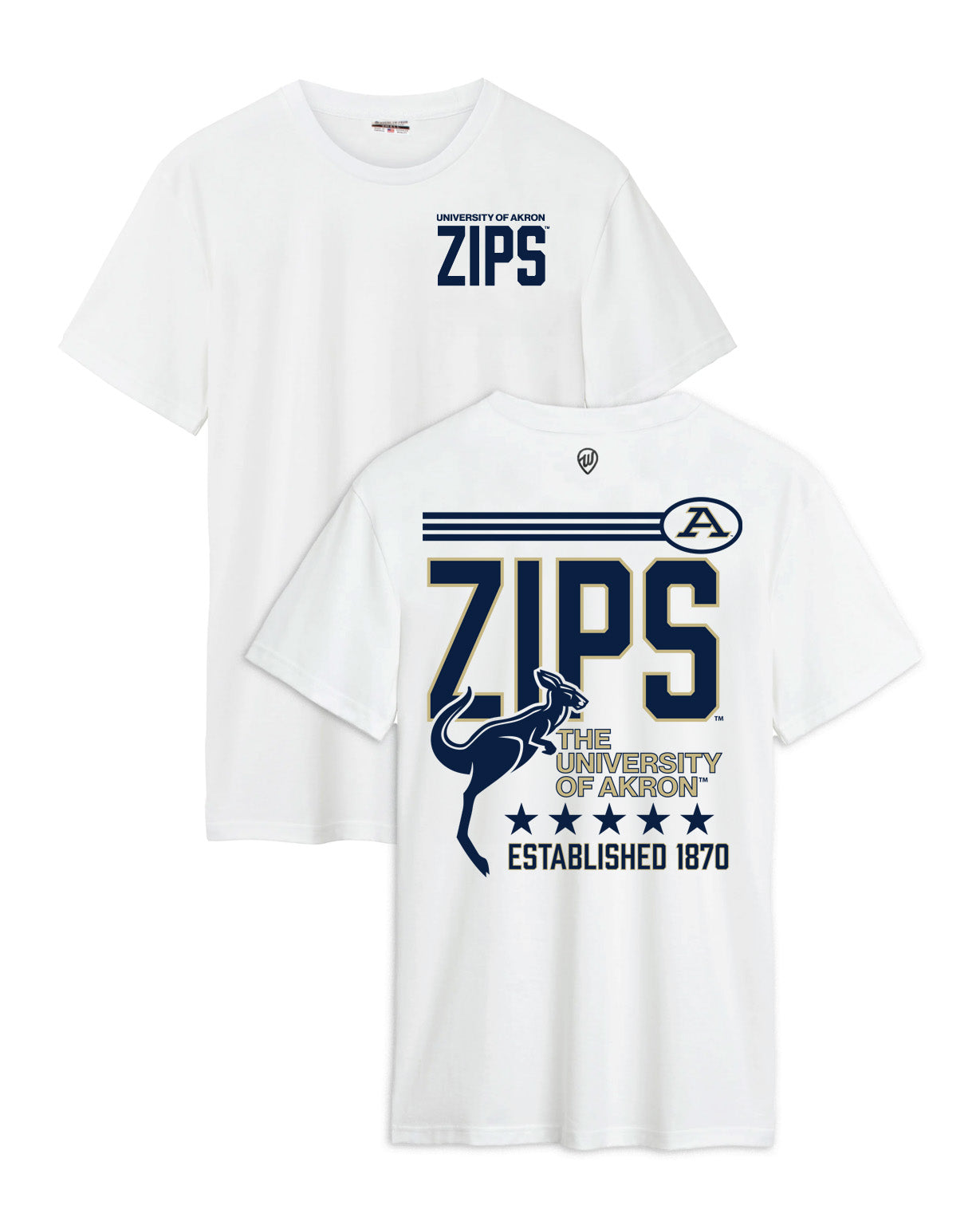 The University of Akron Zips Tee