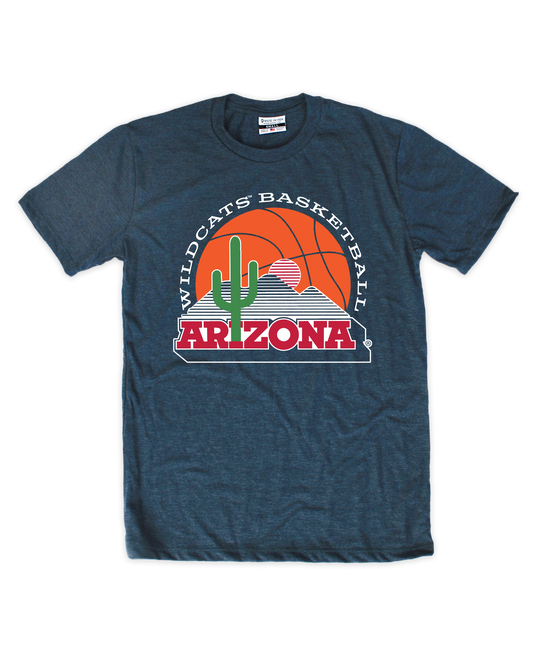Arizona Sunset Wildcats Basketball Tee