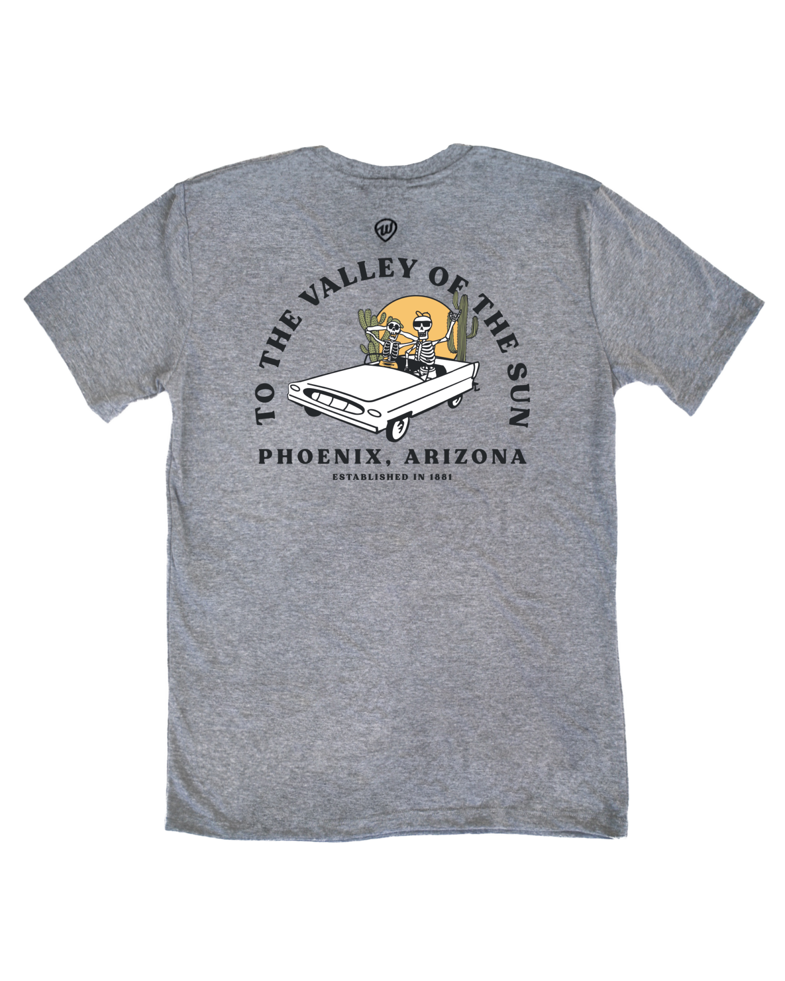 Phoenix Skeleton Car Tee