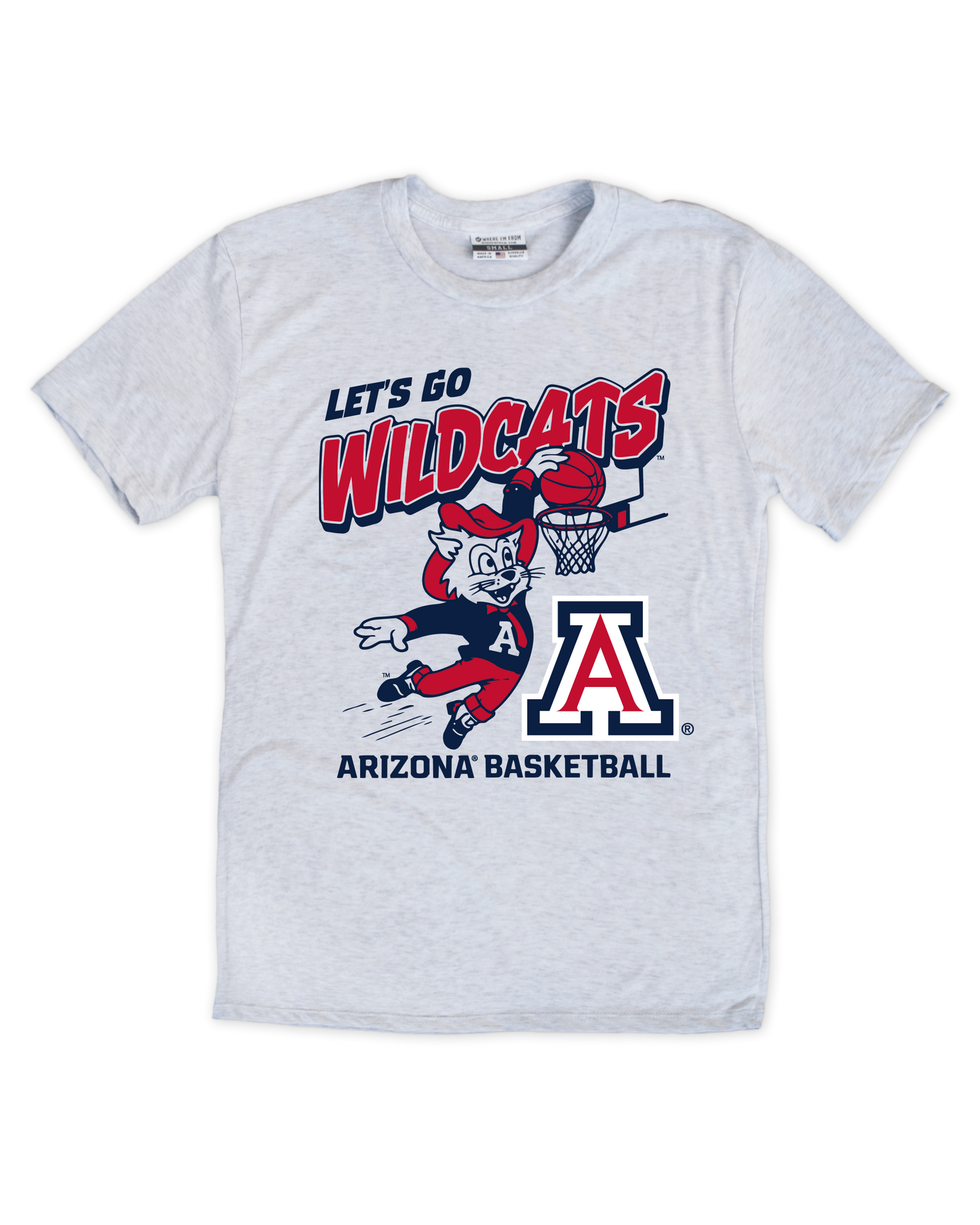Arizona Wilbur Dunk Basketball Tee