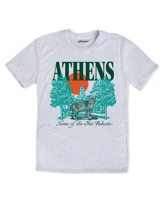 OU Athens Bobcat Scenic Tee